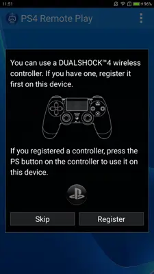 PS Remote Play android App screenshot 0